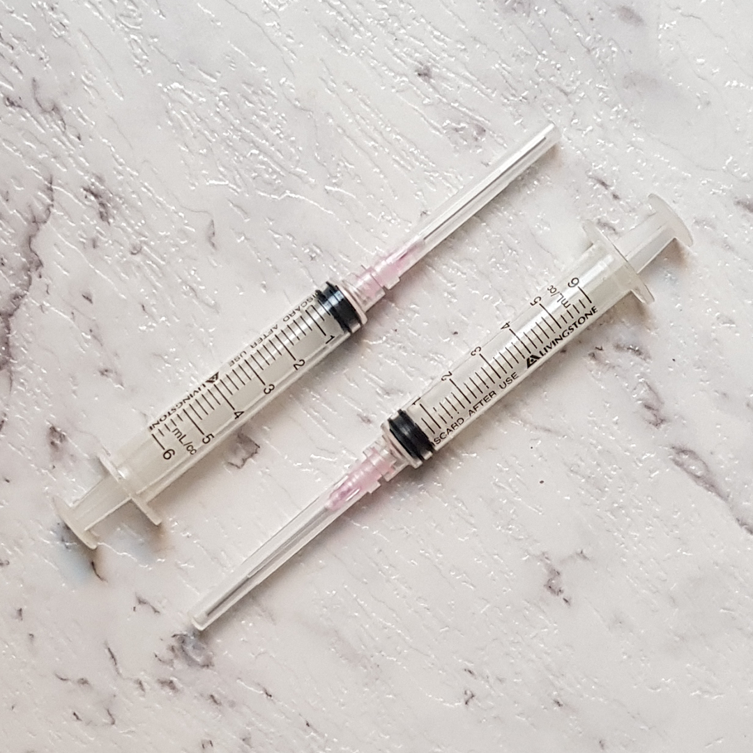 Ink syringe x2 with needles - Fountain Pen Supplies