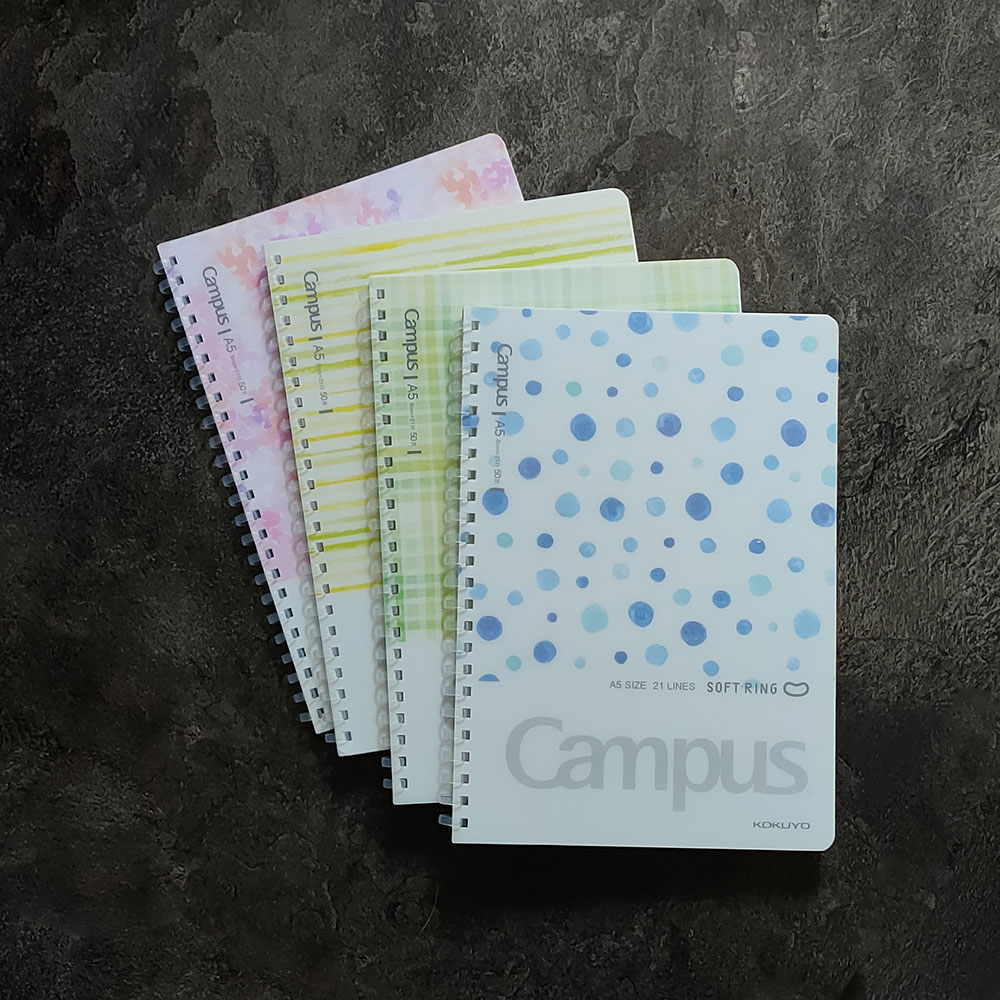 Kokuyo Campus Soft Ring A5 notebook - Fountain Pen Supplies